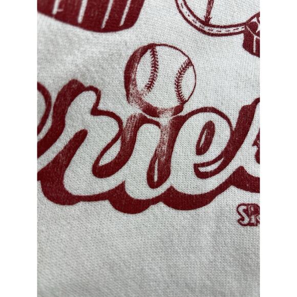 1985 World Series Cardinals Royals Baseball Sweatshirt Size L Show Me MO I-70 - Picture 7 of 8